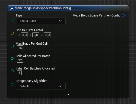 MegaBoidsSpacePartitionConfig Preview